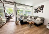 DORNBIRN-Gartenwohnung/Terrassenwohnung, ca. 57 m2 + beheizter, ganzjährig nutzbarer Wintergarten ca. 19 m2, Gesamt-Wohn-NFL ca. 76 m2, Wohnempfinden/Wohlfühl-Atmosphäre wie in einer 3-Zimmer-Wohnung, inkl. 1 TG. + Kellerabteil.