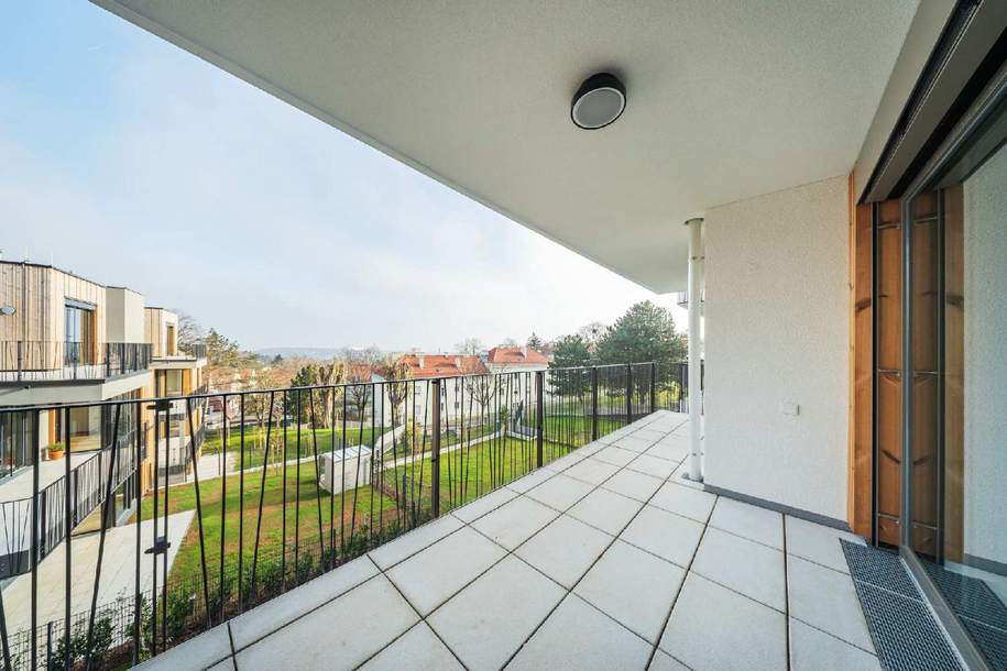 Exklusiver Neubau Erstbezug - 4 Zimmer mit Balkon, Grünblick, Fitness & Garage, Wohnung-kauf, 1.099.000,€, 1130 Wien 13., Hietzing