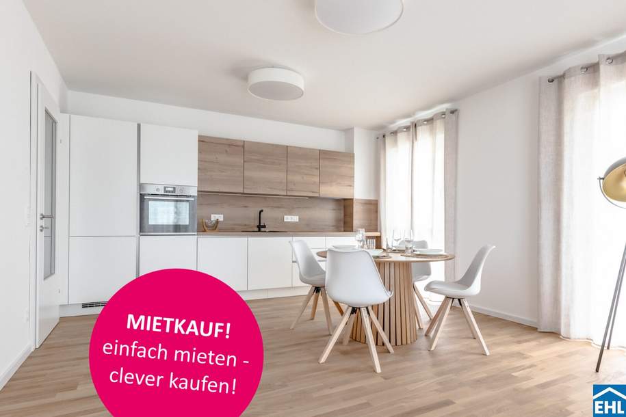 Mietkauf-Modell: Wohnen ohne Kompromisse in "THE VINEYARDS", Wohnung-miete, 620,00,€, 2344 Mödling