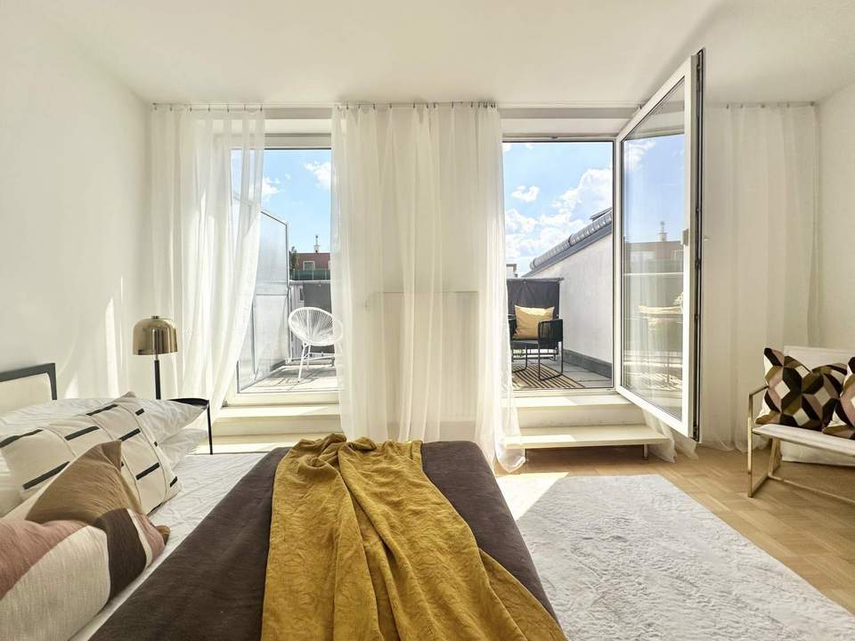 Maisonette-Living mit Terrasse – Ruhe in der Nähe vom Reumannplatz