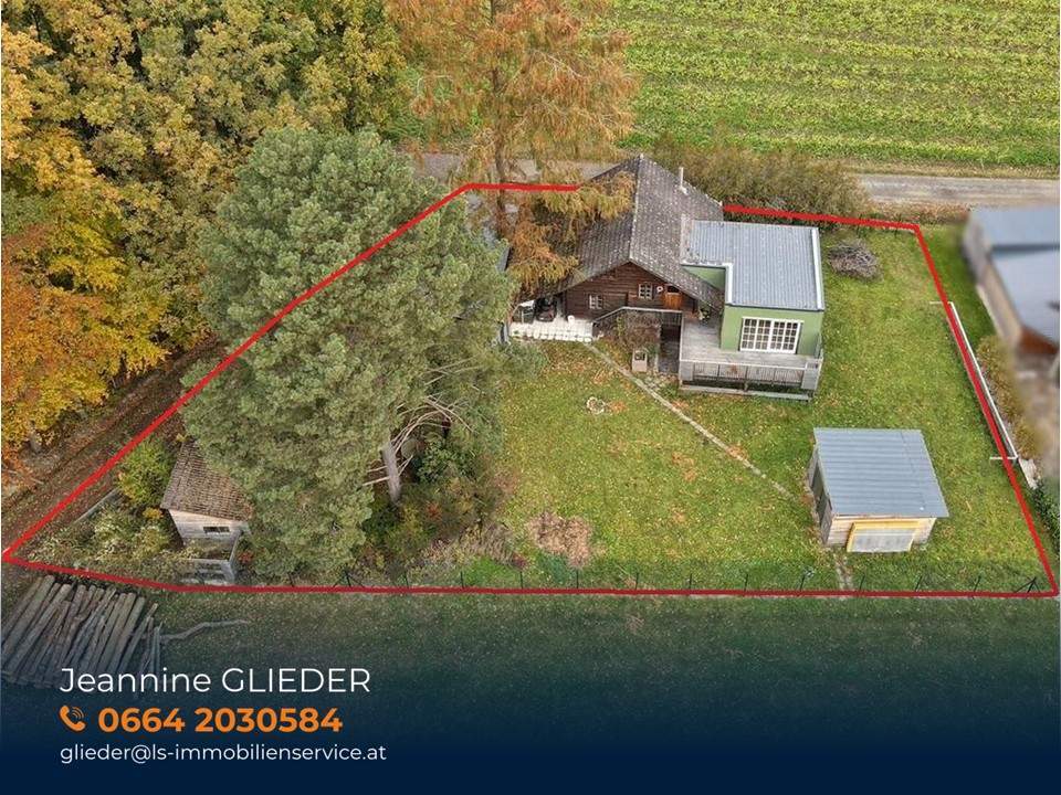 Altes Holzhaus mit modernem Zubau – Rückzugsort am Waldrand in Grafendorf!