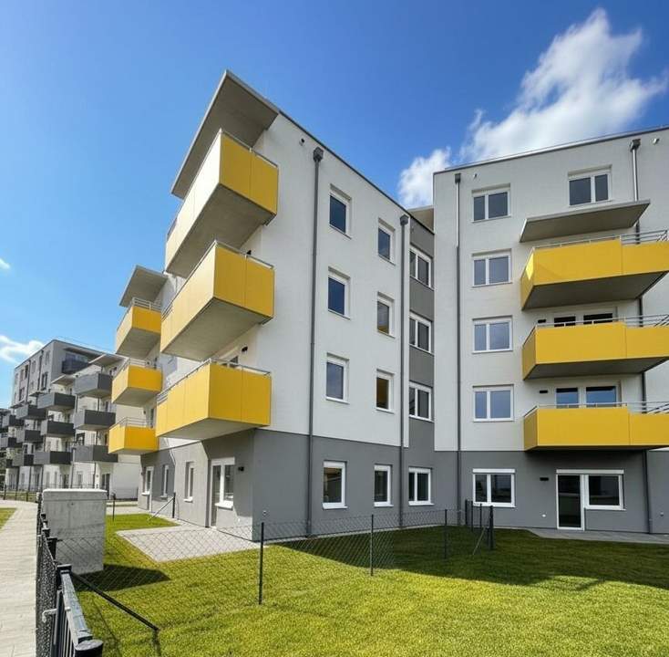 ERSTBEZUG „ein viertel grün“ in Wiener Neustadt - zentral gelegene 2 Zimmerwohnung mit Balkon