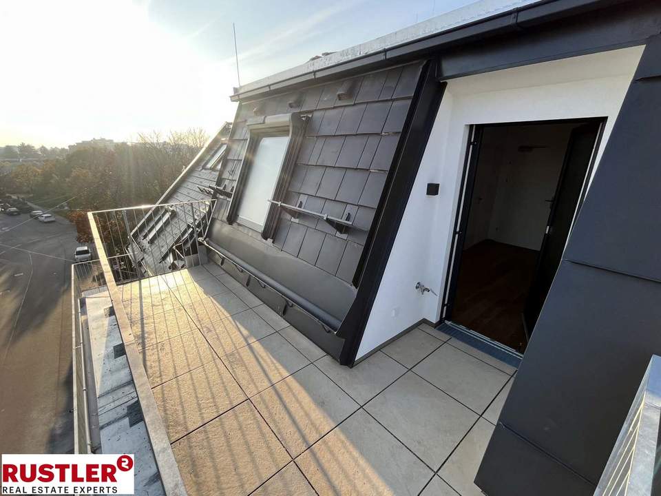 Top Dachgeschosswohnung mit sonniger Terrasse | Fernblick | Erstbezug | Provisionsfrei!