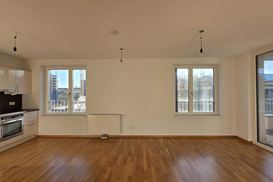 EUROGATE: 2 Zimmer Wohnung ++ GYM ++ 6.OG ++ Energieklasse A, Wohnung-miete, 1.204,03,€, 1030 Wien 3., Landstraße