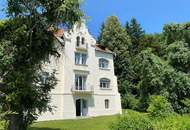 Elegant art nouveau villa with a view of Lake Wörthersee. Elegante Villa mit Wörthersee-Blick