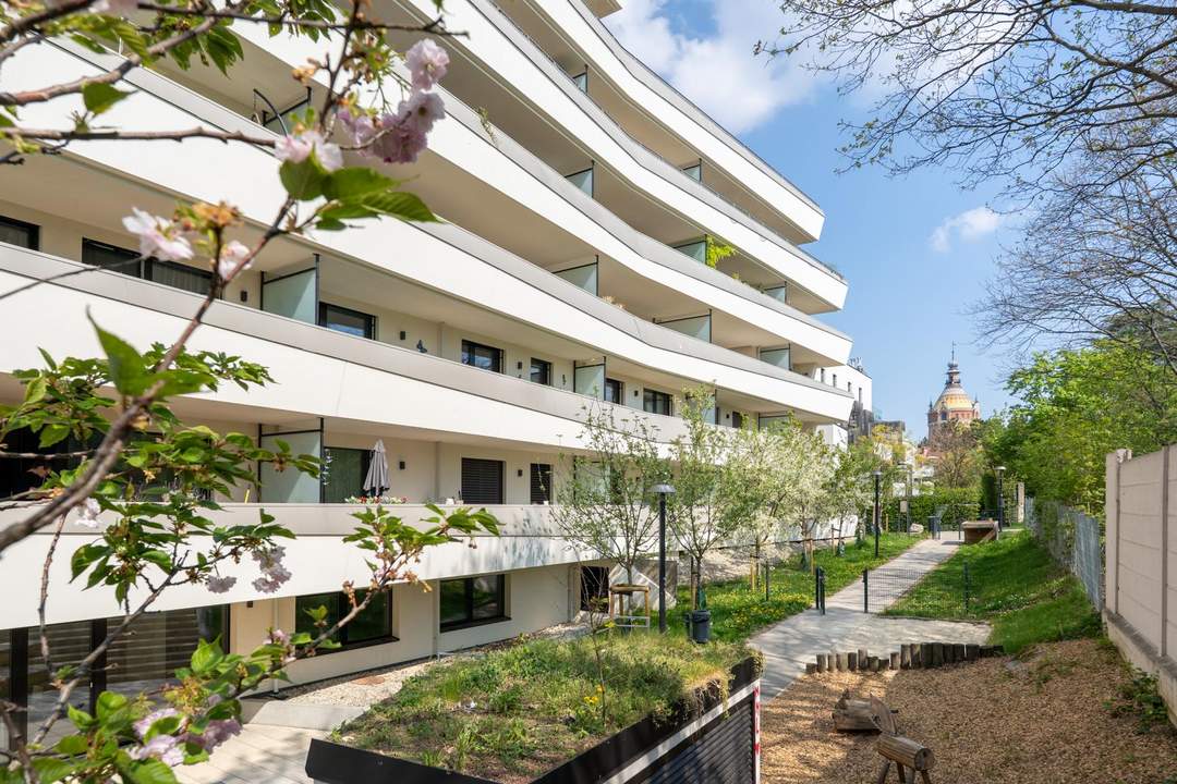 "3 Zimmer, 61 m² Terrasse, Garage, "