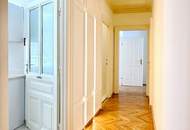 Nähe Stadtpark: Großzügige 137 m² Altbauwohnung mit kleinem Balkon