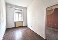 Sanierungsbedürftige Zwei-Zimmer-Wohnung unweit vom Donaukanal