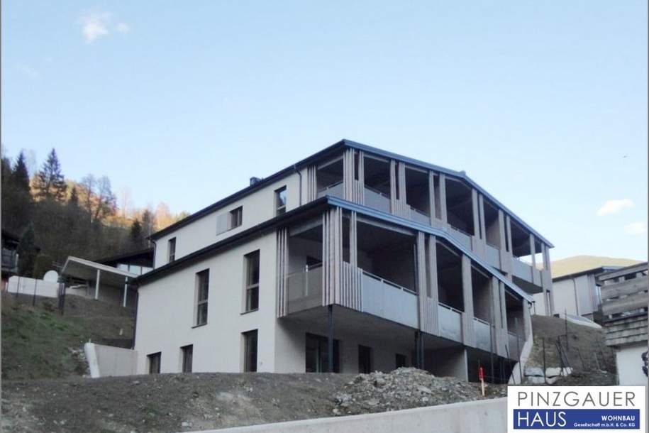 NEUBAU - moderne Eigentumswohnung in schöner Hanglage in Viehhofen TERRASSENWOHNUNG - Top 3 - 44,5 m², Wohnung-kauf, 225.000,€, 5752 Zell am See