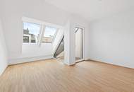 Ruhig &amp; modern 2-Zimmer-Dachgeschoß-Wohnung mit großen Außenflächen