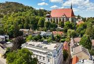 DACHGESCHOSSWOHNUNG MIT TRAUMBLICK II 32M² BAKON/TERRASSE II PRESTIGE UND ELEGANZ II WOHNEN IM DENKMALGESCHÜTZEM MÖDLINGER STADTJUWEL II FUSSGÄNGERZONE