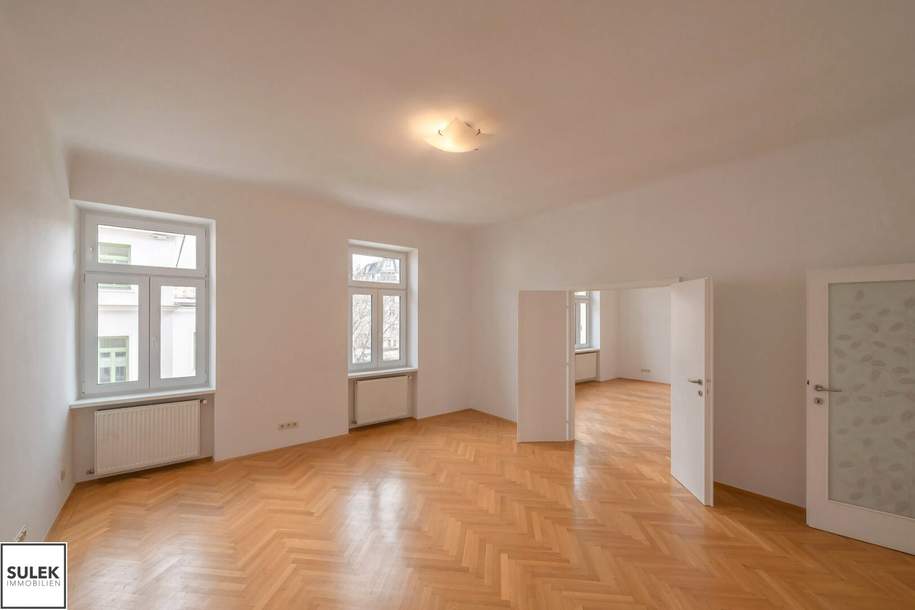 Ab 1.5.26:: zentral begehbare 3 Zimmer Wohnung (90m²) am Einsiedlerplatz // WG geeignet // kein Lift !, Wohnung-miete, 1.300,00,€, 1050 Wien 5., Margareten