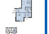 UNBEFRISTET: Zweizimmer-Loggia-Wohnung: Salzachstraße 39- Top 17