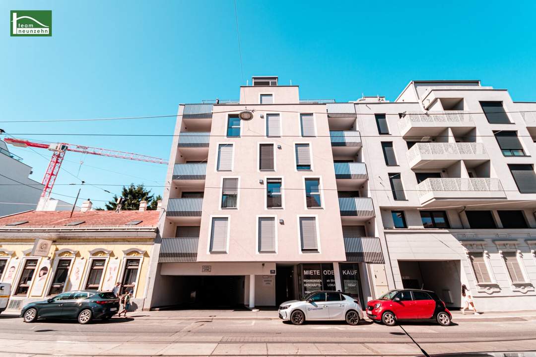 Sie haben es sich verdient .... Neubau im DG mit Terrasse und Küche in Bestlage - Nähe U1 - Kagraner Platz