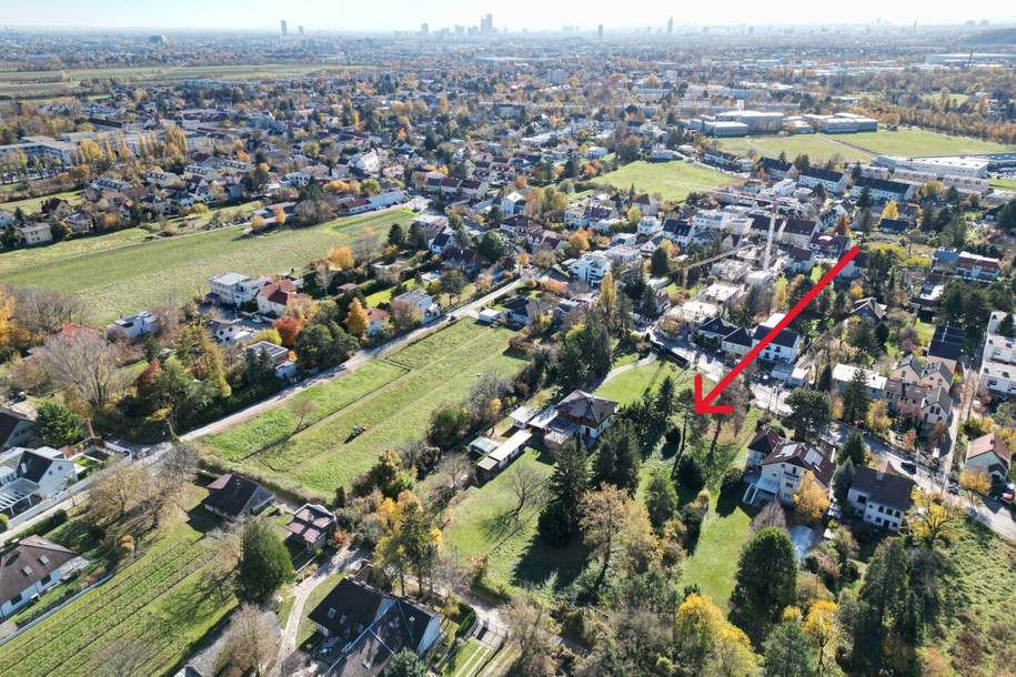 Traumhafte Fahnenparzelle am Fuße des Bisambergs, Grund und Boden-kauf, 1.050.000,€, 1210 Wien 21., Floridsdorf