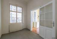 STILALTBAU mit Potenzial inkl. LOGGIA in Bestlage unweit des 1. Bezirks | Ideal auch zur WG-Nutzung | 3. Stock | Westausrichtung | Repräsentatives Jahrhundertwendehaus