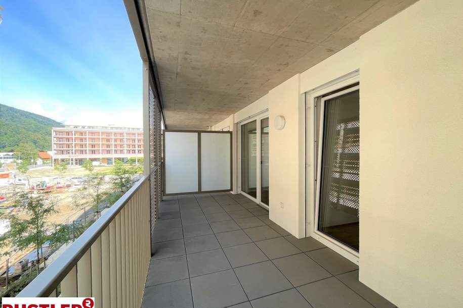 **Modern wohnen** - 2-Zimmer-Wohnung mit BALKON in der Smart City!, Wohnung-miete, 671,72,€, 8020 Graz(Stadt)