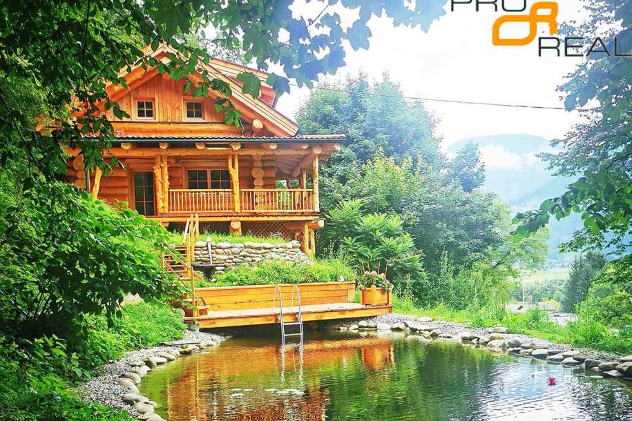 Kanada- Style Rundholz- Neubau, Sonnenseite Drautal - Weißensee, Haus-kauf, 765.000,€, 9753 Spittal an der Drau