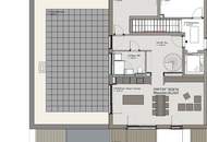 Moderne 4-Zimmer Maisonettewohnung mit großer Dachterrasse und Balkon