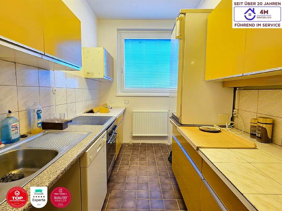 4 Zimmer Rohdiamant mit Lift und sehr hohen Rücklagen