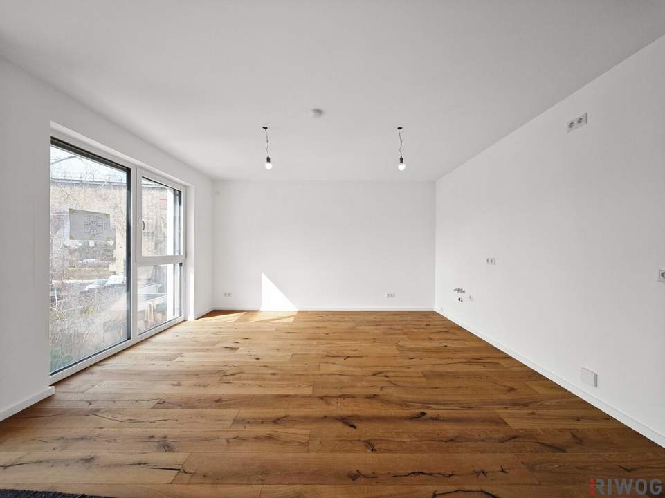 Ruhiger Innenhof | Erstbezug 2-Zimmerwohnung mit südseitigem Balkon | Luftwärmepumpe