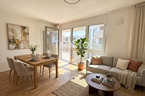 Helle 2-Zimmerwohnung mit 9,6 m² Balkon – nur 8 Gehminuten zum Donauzentrum, Wohnung-miete, 1.050,00,€, 1210 Wien 21., Floridsdorf