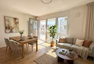 Erstbezug ab 1. Oktober: Helle 2-Zimmerwohnung mit 9,6 m² Balkon – nur 8 Gehminuten zum Donauzentrum