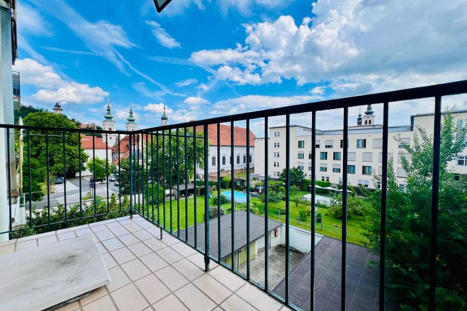 PROVISIONSFREI - Nette Wohnung mit Balkon und Schloßbergblick in Graz Lend, Wohnung-miete, 790,00,€, 8020 Graz(Stadt)