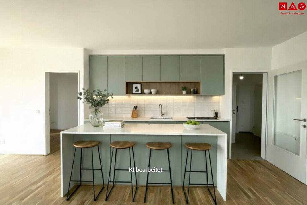 Durchdachte Grundrissplanung mit viel Freiraum für Umweltbewusste