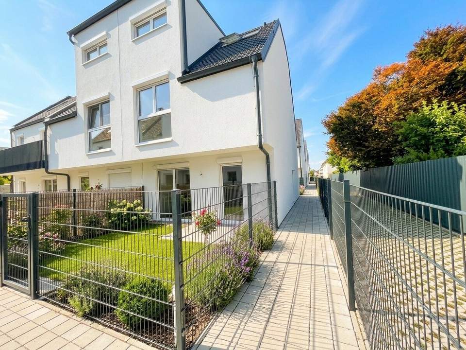Modernes Reihenhaus mit Garten, Dachstudio & großzügigem Keller in ruhiger Lage in Wien 1220