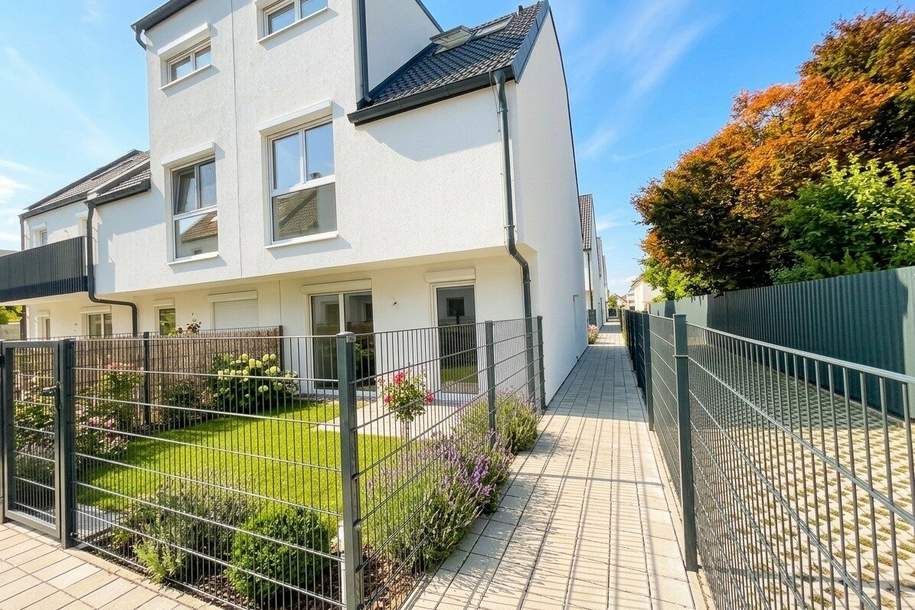 Modernes Reihenhaus mit Garten, Dachstudio & großzügigem Keller in ruhiger Lage in Wien 1220, Haus-miete, 2.500,00,€, 1220 Wien 22., Donaustadt