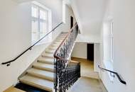 Erstbezug - Atemberaubende Dachterrasse in den Innenhof!