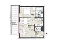Moderne Stadtwohnung im 6. Stock mit Balkon – Erstbezug