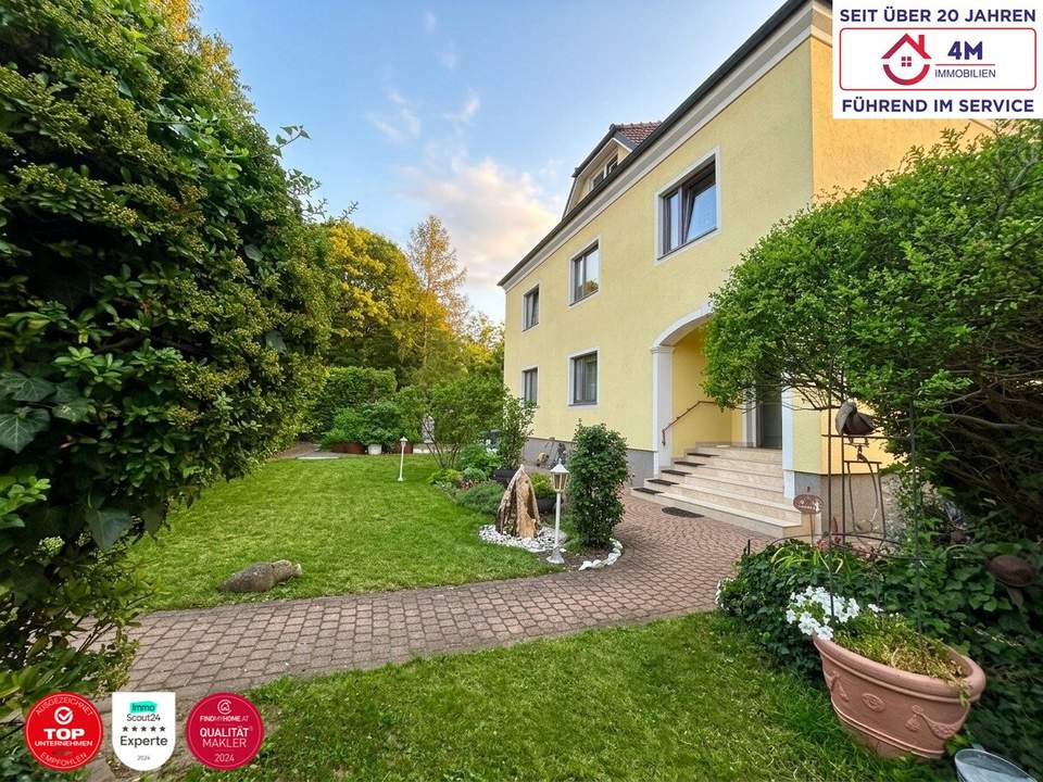 Großzügiges 6-Zi-Haus in Strasshof, Balkon, Terrasse, Garage – Top Lage!