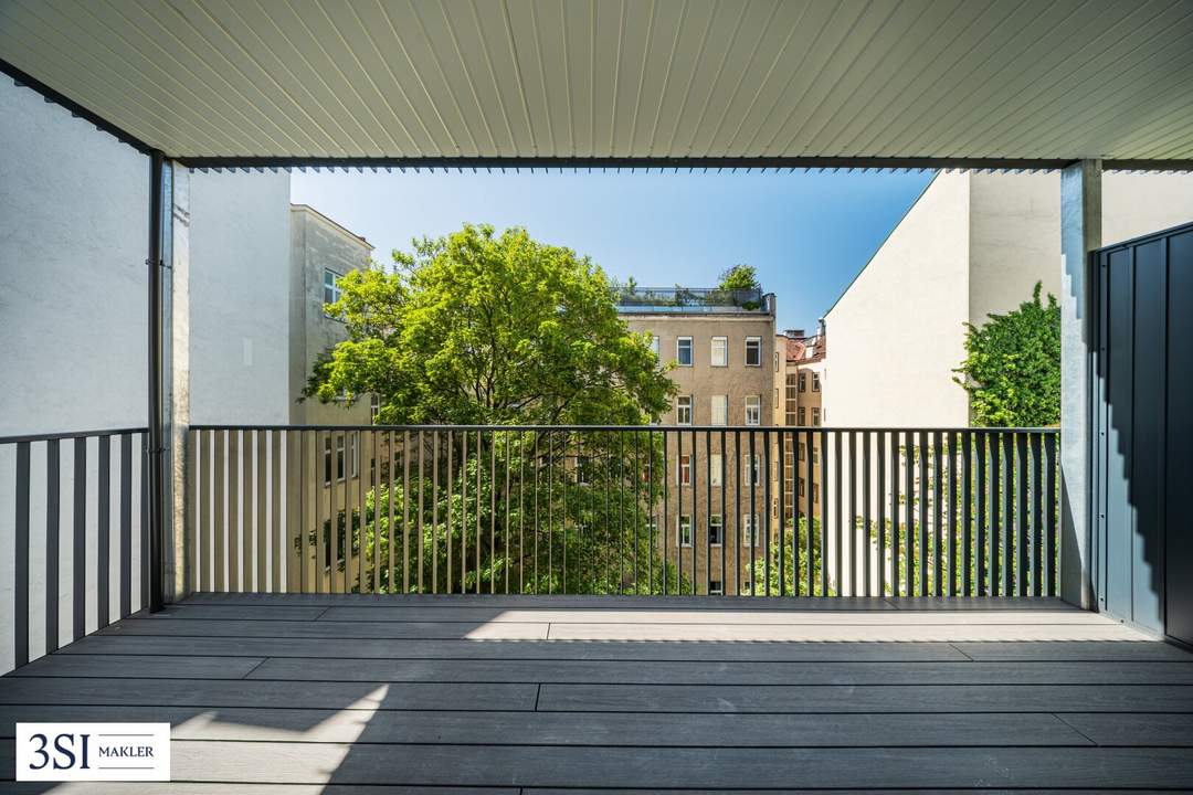 Wunderschöne Stilaltbauwohnung mit Balkon- und Terrassenfläche in zentraler Wiedner Lage