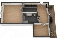 Selten am Markt: Exklusive Designerwohnung mit Sonnenterrasse – voll möbliert &amp; bezugsbereit !