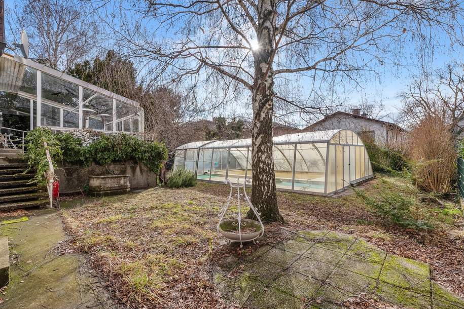 Leben zwischen Stadt & Gartenidylle – Einfamilienhaus mit Pool und Sauna in Floridsdorf, Haus-kauf, 719.000,€, 1210 Wien 21., Floridsdorf
