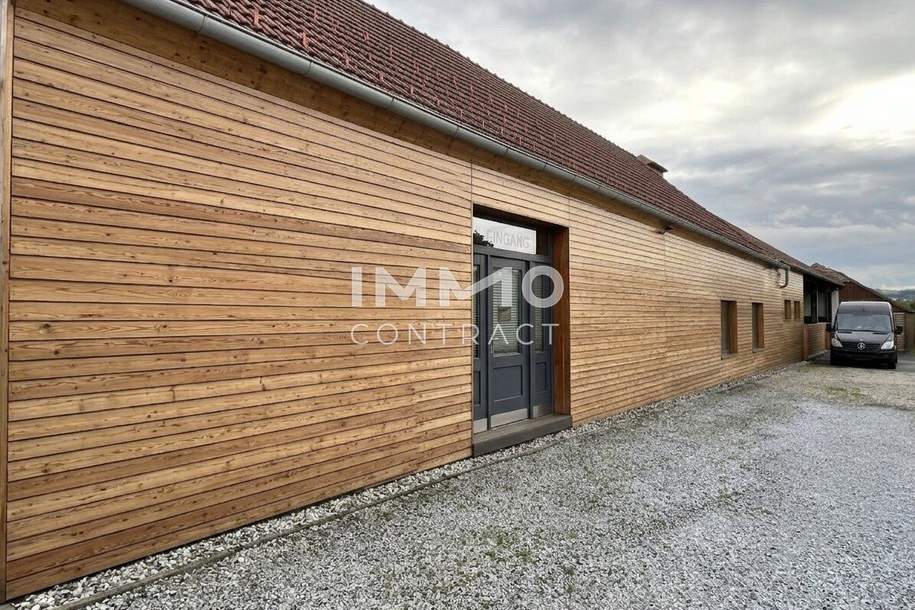 ca. 380qm Betriebshallen/Lagerflächen zu vermieten! Nähe Krems, Anbindung S33, B17, S5, Gewerbeobjekt-miete, 1.520,00,€, 3495 Krems(Land)