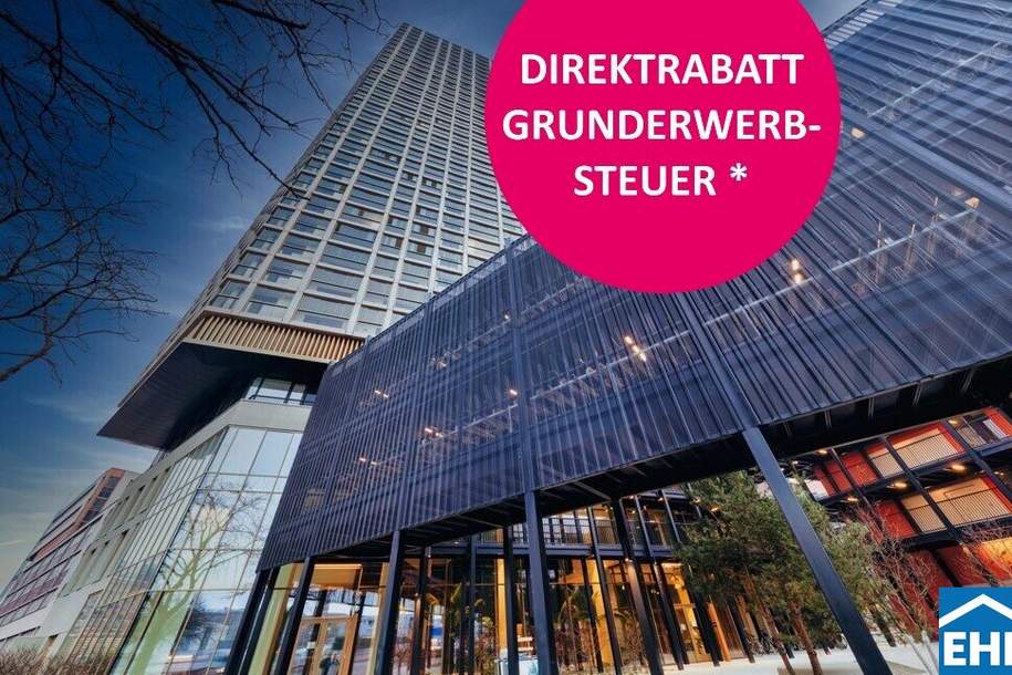 Weite Eleganz in luftiger Höhe: Entdecken Sie den Helio Tower! Direktrabatt, Wohnung-kauf, 316.000,€, 1030 Wien 3., Landstraße