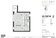 EDUART-Die Kunst des Wohnens: Hochwertiger 2-Zimmer NEUBAU mit ca. 3m² Loggia! (10/18)