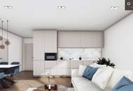 | ZWEI ZIMMER | EINBAUKÜCHE | ERSTBEZUG | OSTEN | BALKON | MARCHFELDKANAL | TIEFGARAGE | GRENZE NIEDERÖSTERREICH