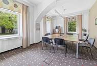 WOHNEN - STADTHAUS mit GARTENANLAGE beim STADTPARK! Nordisches Design | Vielfältige Gestaltungsmöglichkeiten | 3 Garagen | Dachterrasse mit Panoramablick