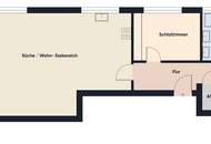 Ideal gelegene Wohnung mit sonniger Terrasse – auch als 4-Zimmer-Wohnung gestaltbar.