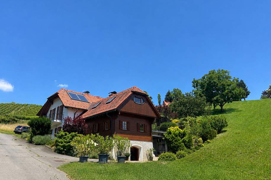 Wunderschön ausgebautes ehemaliges Kellerstöckl mit über 3.200 m² Grund und tollem Gewölbekeller!, Haus-kauf, 395.000,€, 8345 Südoststeiermark