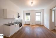 Sanierte 2 Zi.-Altbauwohnung zur unbefristeten Miete: Wohnküche + 1 Schlafzimmer | U1 Troststraße | Top 21-22