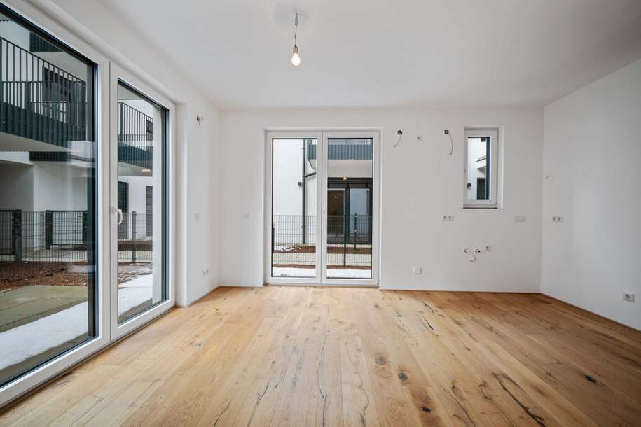 Wohnen beim Hirschstettner Park | Townhouse mit Garten, Terrasse & Balkon | ERSTBEZUG, Wohnung-kauf, 542.000,€, 1220 Wien 22., Donaustadt