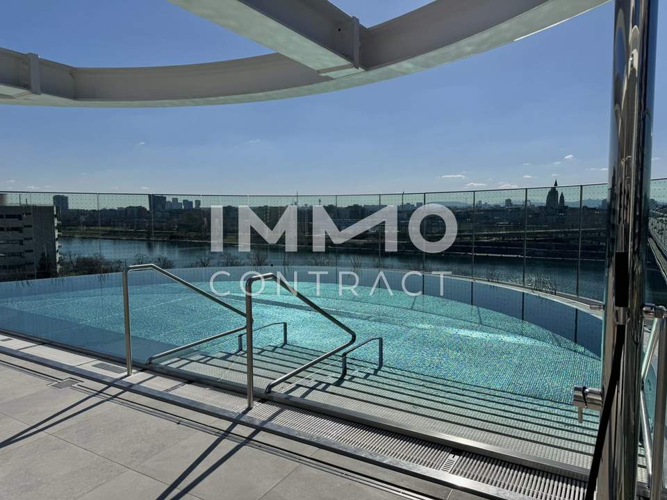 Wohnen auf höchstem Niveau! Pool, Sauna, Gym inklusive!