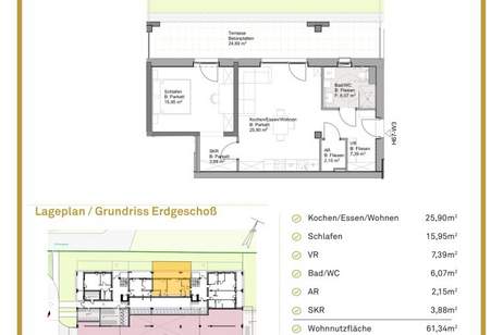 DAS GRAZL: Ihr Bauherrenmodell zur attraktiven Zukunftsinvestition!, Wohnung-kauf, 231.326,€, 8051 Graz(Stadt)