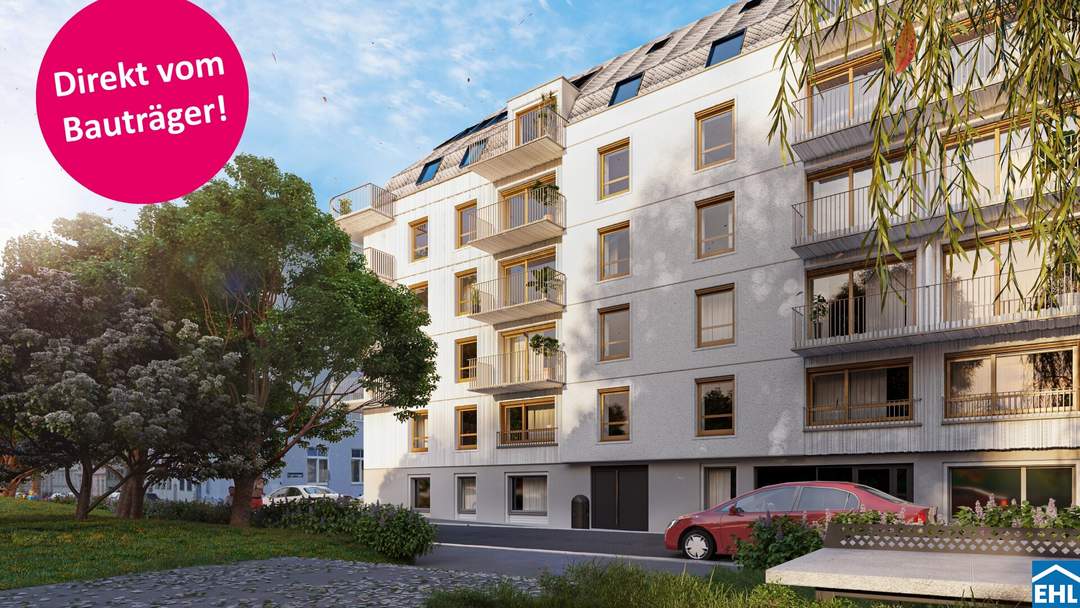 Park in Sicht - Traumhafte Vorsorgewohnung im grünen 14. Bezirk! inkl. Stellplatz!