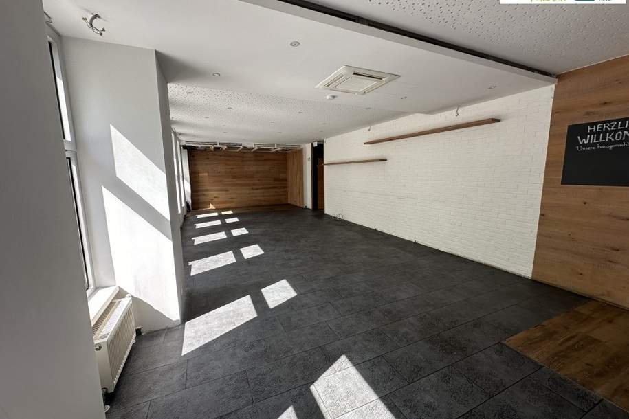 Modernes Geschäftslokal - Gastronutzung möglich, Gewerbeobjekt-miete, 2.507,89,€, 3100 Sankt Pölten(Stadt)